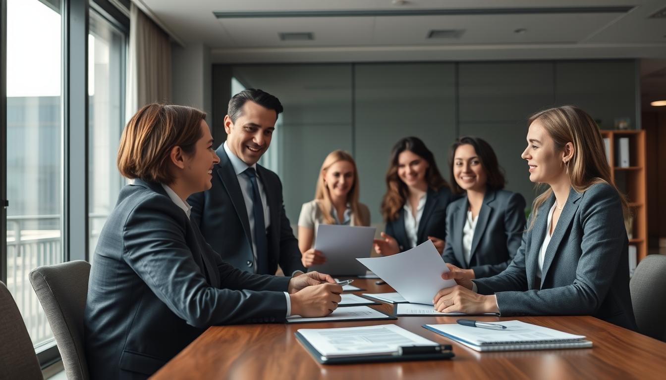 Business contract documents